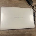 Toshiba fehér L850 laptop biosig tesztelt! fotó