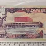 Zambia 5-20-50 kwacha - celofán tokban, kínai certivel fotó