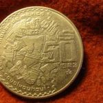 Mexico nagyméretű nikkel 50 peso 1983 35 mm fotó