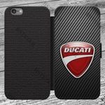 Ducati mintás Samsung Galaxy A3 2017 kinyitható flip flipes tok oldalra nyíló fotó