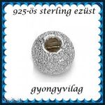 925-ös sterling ezüst ékszerkellék: köztes/gyöngy/díszitőelem EKÖ 34-5e 1db/csomag fotó