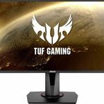 Asus VG279QM Gaming monitor EEK F (A - G) 68.6 cm (27 coll) 1920 x 1080 pixel 16: 9 1 ms Fejhallga... fotó