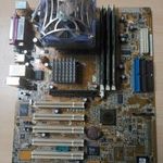 Asus A7V600 alaplap (Socket A) AMD ATHLON XP 2500+ AXDA2500DKV4D proci, hűtő és 1GB DDR RAM - NMÁ fotó