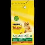 FRISKIES Indoor Csirkével és hozzáadott kerti zöldségekkel száraz macskaeledel 1, 5kg fotó