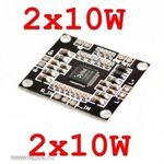 PAM8610 Erősítő Modul 2x10W - DC12V-os - Digitális Kapcsolóüzemű Erősító Panel fotó