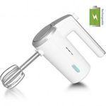 Emerio Handmixer, 3 Geschw. Rücklauffunktion kabellos weiß (HM-126681) fotó