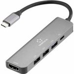 5-in-1 USB-C dokkoló állomás, Renkforce RF-DKS-903 fotó