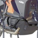 Bukócső HEED - KTM 1290 Super Adventure S (2021 - ) - ALSÓ, fekete fotó