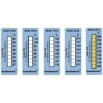 Öntapadós hőmérőcsík készlet 50 x 18 mm, 71/77/82/88/93/99/104/110 °C, Testo Testoterm fotó