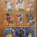 Fleer 96-97 NBA kosaras kártyák 115db fotó