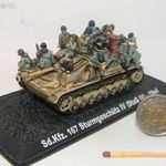 Strumgeschütz-IV rohamlöveg páncélgránátosokkal 1: 72 tank harckocsi fotó