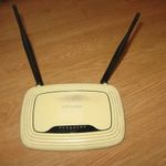 TP-LINK 300Mbps Wireless N Router Wifi WLAN TL-WR841N Vezeték Nélküli Internet Táp nélkül fotó