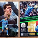 Thibaut Courtois Real Madrid Unbeatable focis kártya Panini Top Class 2023 fotó