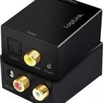 LogiLink CA0100 CA0100 Toslink / RCA Audio Átalakító Fekete fotó