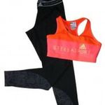 ADIDAS STELLA fitnesz top (sportmelltartó) és nadrág M fotó