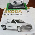 SKODA FABIA PRAKTIK I Cseh sorból DeAgostini 1: 43 Új!!! Bontatlán!!! Ritkaság!!! fotó