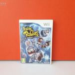 Eredeti Nintendo Wii Raving Rabbids Travel in Time konzol játék !! fotó