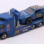 Matchbox Team Convoy - Kenworth Cabover + Pontiac Grand Prix "J.D. McDuffie Racing" #70 fotó