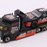 Matchbox Team Convoy - Kenworth Cabover + Pontiac Grand Prix "DIRT DEVIL" #40 fotó