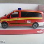 J049 H0 1: 87 Herpa 047630 Mercedes Vito Feuerwehr fotó