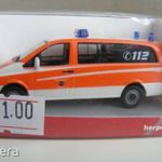 J040 H0 1: 87 Herpa 047852 Mercedes Vito VRW Feuerwehr fotó