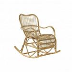 Hintaszék DKD Home Decor Barna Többszínű Természetes Rattan 62 x 94 x 93 cm fotó