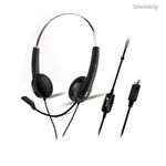 Genius HS-220U Headset Black 31710020400 fotó