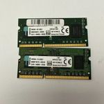 Kingston ValueRAM 2x2GB DDR3 1600MHz KVR16LS11S6/2 fotó