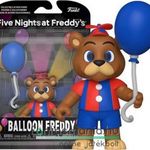 000 Five Nights at Freddys 14cmes FNAF Balloon Fredy / Ballon Freddi maci figura - Five Nights at Fr fotó