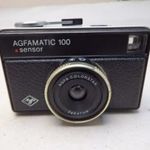 AGFAMATIC 100 SENSOR CAMERA RETRO FÉNYKÉPEZŐGÉP RÉGI NÉMET fotó