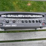 Gallien - Kruger Fusion 550 basszus erősítő . Hibrid. ( Csöves + félvezetős ) fotó