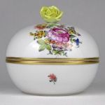 1N939 Régi Bouquet de Herend - Herendi porcelán bonbonier fotó