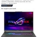 ASUS ROG Strix G16 (2024) Gaming Laptop, 16" 16: 10 FHD 165Hz Display, NVIDIA® GeForce RTXM 4060, fotó