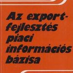 Az exportfejlesztés piaci információs bázisa fotó