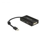 Delock 62623 Kijelző csatlakozó / HDMI / DVI Átalakító [1x Mini DisplayPort dugó - 1x DisplayPort... fotó