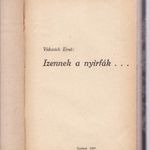 Izennek a nyirfák nyírfák Vidovich Ernő [1927] RENDKÍVÜL RITKA! fotó