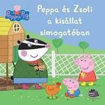 Peppa malac - Peppa és Zsoli a kisállat simogatóba fotó