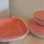 Tupperware Allegra Tál Szett Rózsaszín fotó