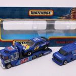 Matchbox Team Convoy - Kenworth Transporter + Ford Sierra XR4i + Ford Supervan "QXR" fotó