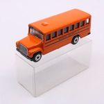 Matchbox MB-47 School Bus - Ritka NARANCS színben! (szettben megjelent variáció) fotó