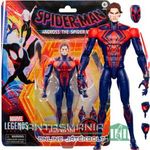 16 cm-es Marvel Legends - Spider-Man Animated: Miguel O'Hara Pókember 2099 figura csere fejjel és ex fotó