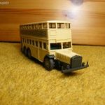 H0 1: 87 WIKING emeletes csőrös helyi retro busz , vasútmodell fotó