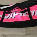 FLOORBALL UNIHOC TÁSKA ÚJSZERŰ!! 120CM *30CM PINK FEKETE FEHÉR SPORTTÁSKA fotó