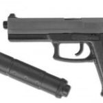 DL60 Socom MK23 hangtompítós airsoft pisztoly fotó