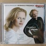 Trumpet and Organ by Iveta Apkalna & Reinhold Friedrich - orgona, trombita CD garanciával fotó