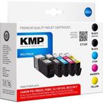 KMP Tinta helyettesíti Canon PGI-580PGBK XXL, CLI-581BK XXL, CLI-581C XXL, CLI-581M XXL, CLI-581Y... fotó