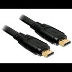 DeLock 82671 High Speed HDMI-A Ethernet lapos kábel apa-apa 3m (82671) fotó