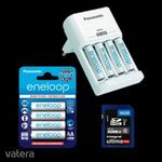 Vadkamera kiegészítő szett (Eneloop 1900 mAh AA akku x 8 + töltő + 16GB SD) fotó