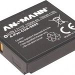 CGA-S005E, CGA-S005 Panasonic kamera akku 3, 7V 1150 mAh, Ansmann fotó