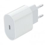 USB hálózati töltő adapter, 1xUSB-C kimenet, 18W, fehér fotó